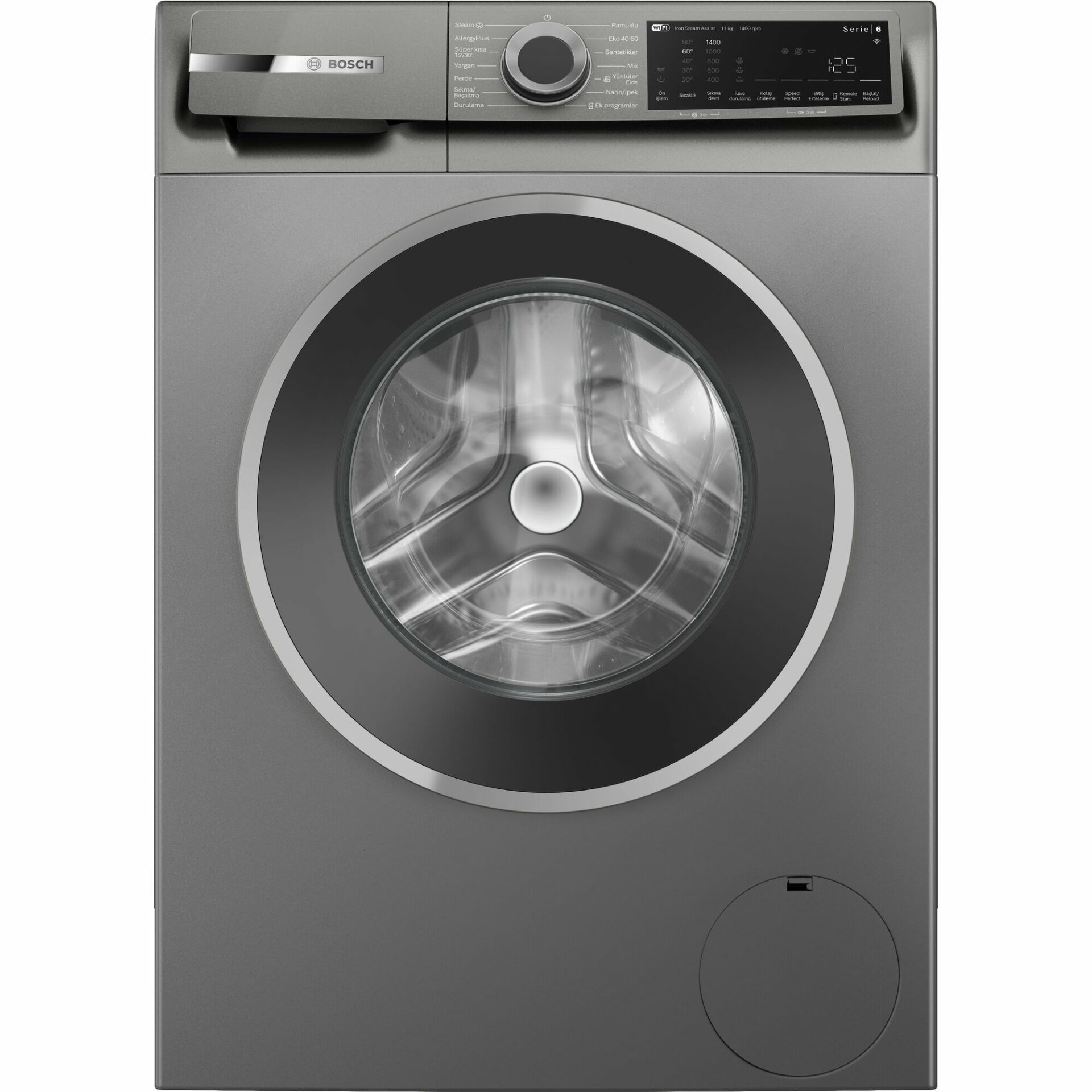 Bosch WGK264ZRTR 1400 Devir 11 kg Çamaşır Makinesi