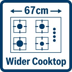 Bosch POP7C9P30O Antrasit Cam Ankastre Ocak