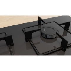 Bosch POP6C6P31O 60 cm Siyah Cam Ankastre Ocak