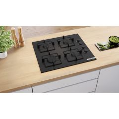 Bosch POP6C6P31O 60 cm Siyah Cam Ankastre Ocak