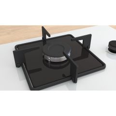 Bosch POP7C2P31O 67 cm Beyaz Cam Ankastre Ocak