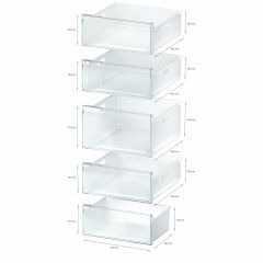 Bosch GSN54VWE0N 7 Çekmeceli Dikey No Frost Derin Dondurucu