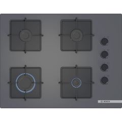 Bosch POP7C9P31O Gazlı Ocak 67 Cm Sert Cam Antrasit Gri Serie 4