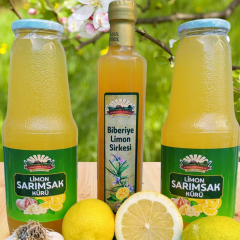 2 Adet Sarımsak & Limon Kürü (2 x 1000ml.)