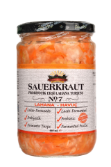 Sauerkraut (Ekşi Lahana Turşusu) No7 Havuçlu (660cc.)