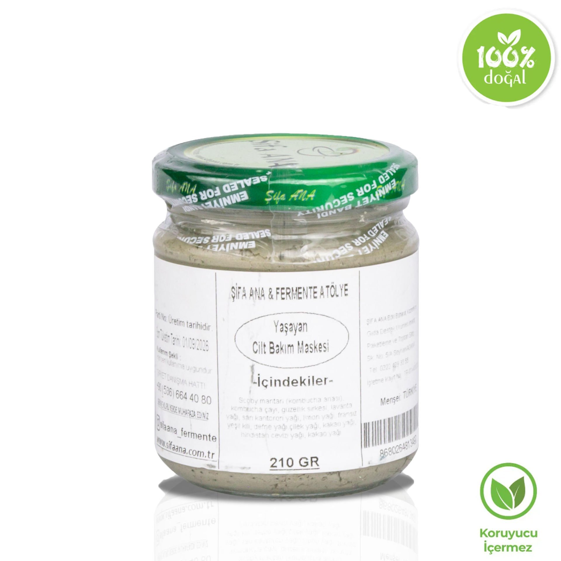 Yaşayan Cilt Bakım Maskesi 210ml