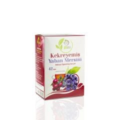 Kekreyemişli Yaban Mersinli Bitkisel Karışım 42 Stik Poşet