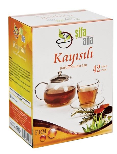 Kayısılı Bitkisel Form Karışım Çay (42'li)