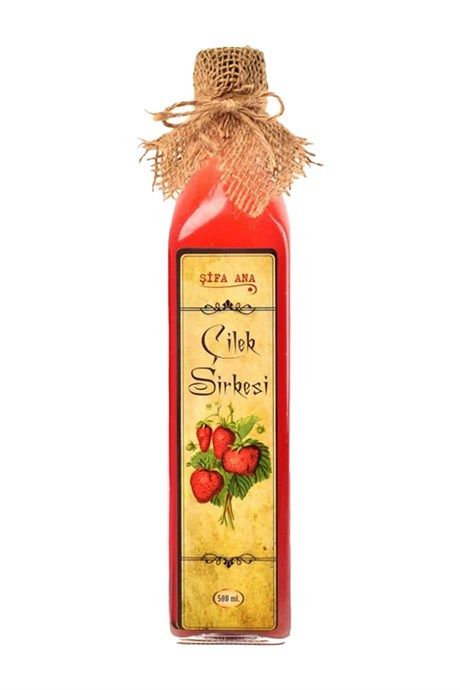 Çilek Sirkesi (500 ml)