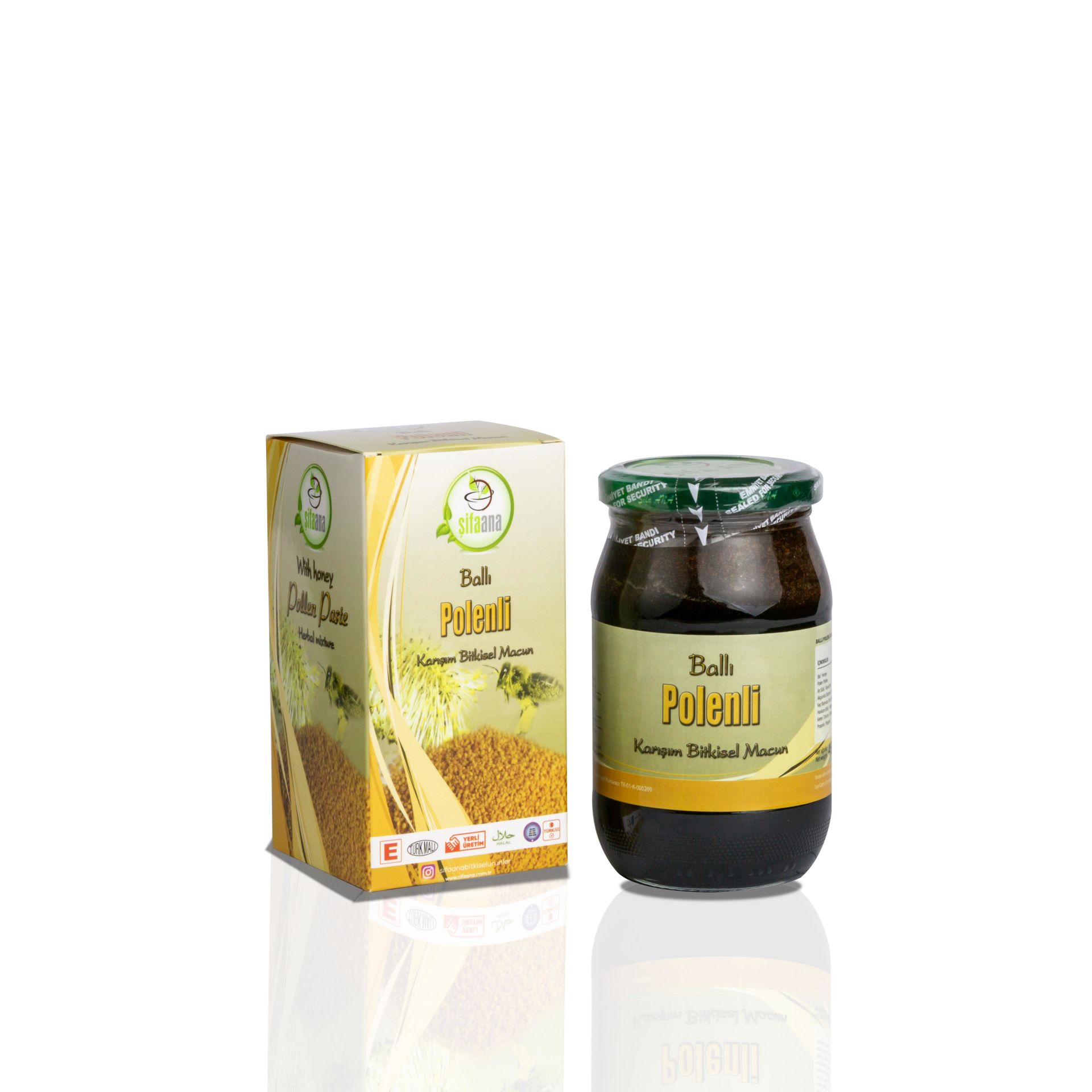Ballı Polenli Bitkisel Macun (430 gr.)