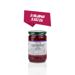 Sauerkraut (Ekşi Lahana Turşusu) No4 Mor Lahana (660cc.)