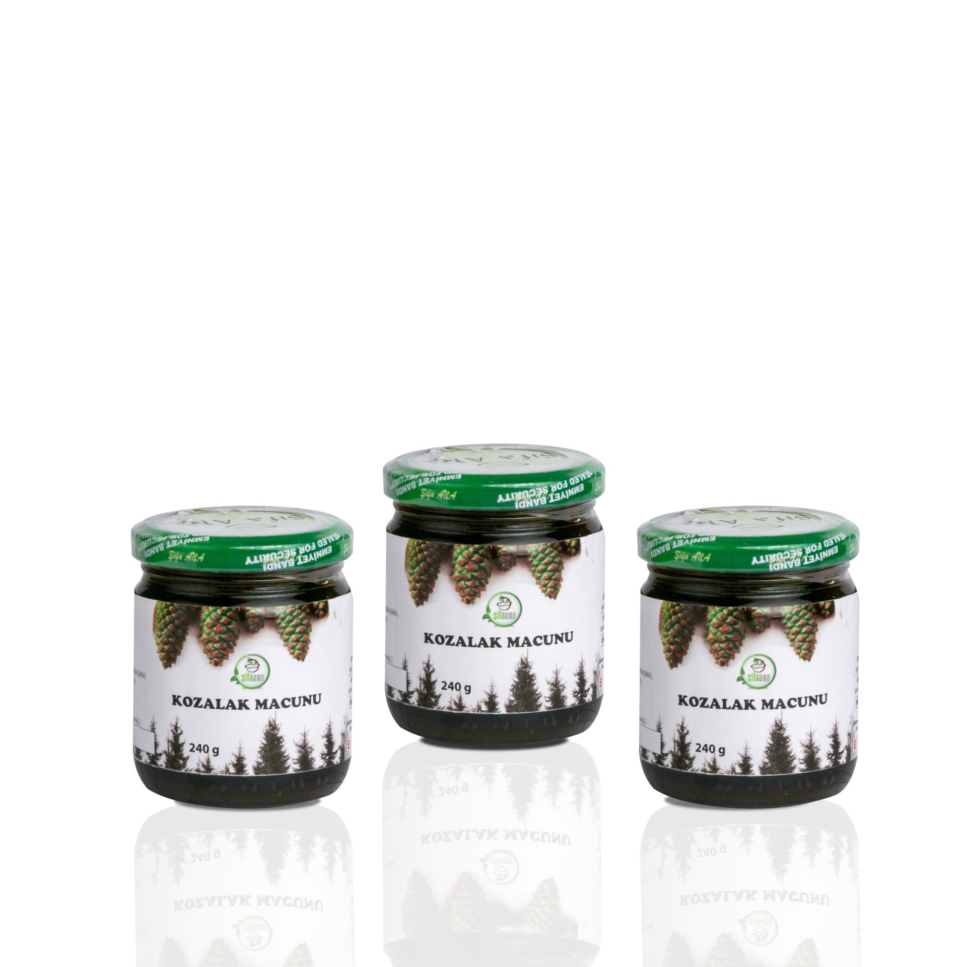 3 Adet Kozalak Macunu (240 gr.)