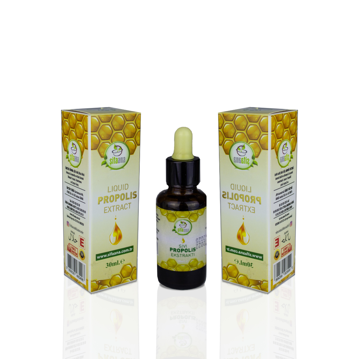 3 Adet Gold Sıvı Propolis Ekstraktı (30 cc.)
