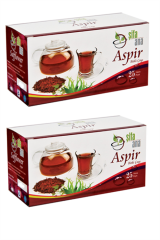 2 Paket Aspir Çayı (25'li)