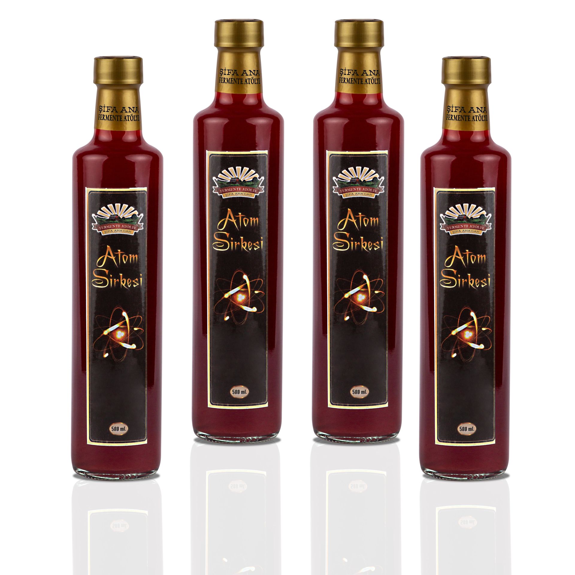 Atom Sirkesi (4x500 ml)