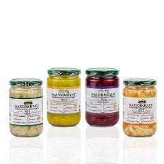 4 Adet Probiyotik Sauerkraut Turşu Çeşitleri (4x660CC)