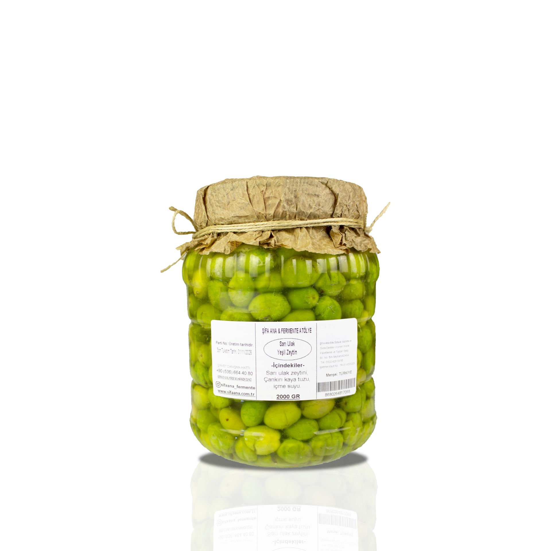 Sarı Ulak Yeşil Zeytin (Taş kırma) (2000CC)