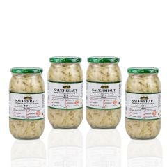 4 Adet Probiyotik Sade Sauerkraut Turşu (4X1000CC)