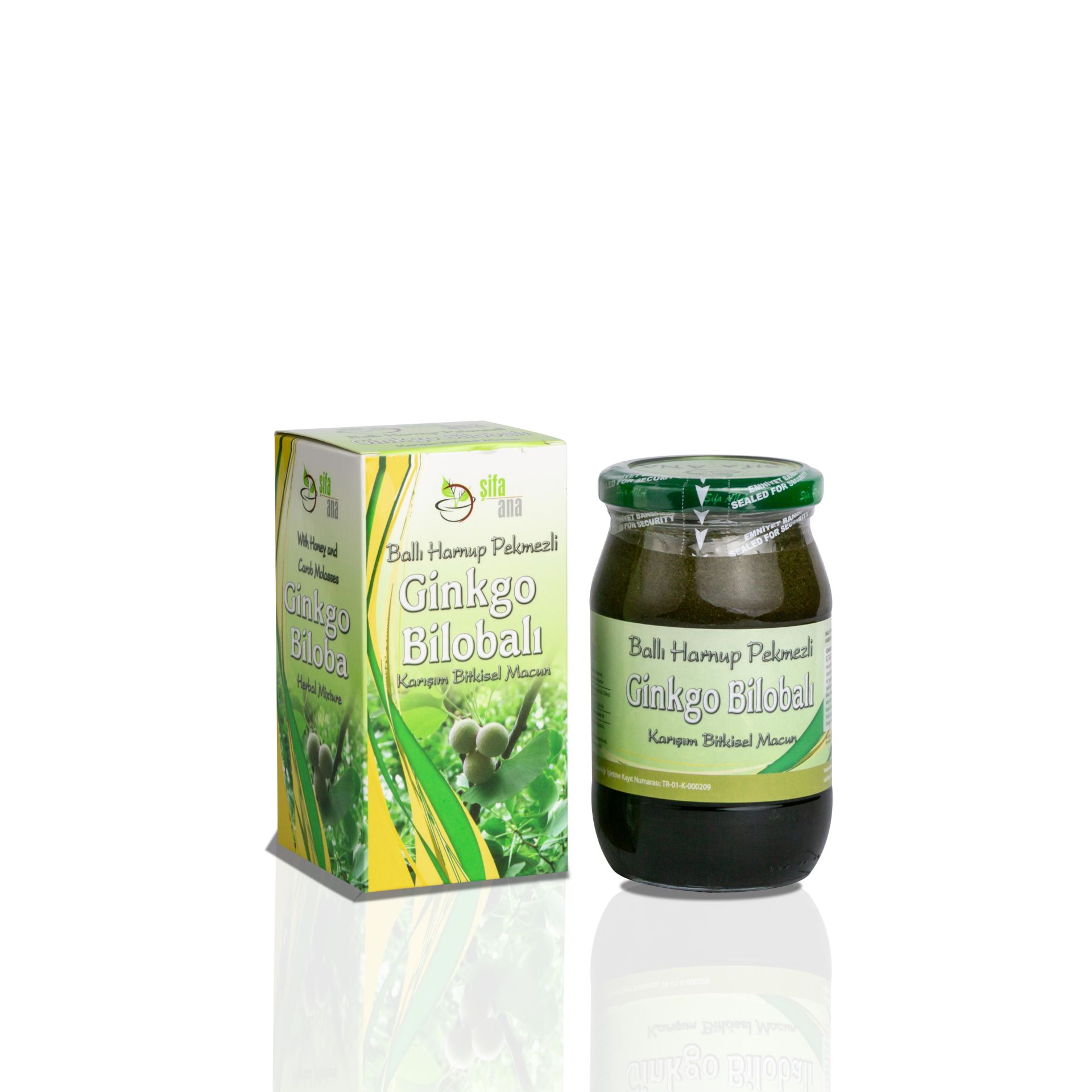Ginkgo Bilobalı Bitkisel Karışım Macun (430g)