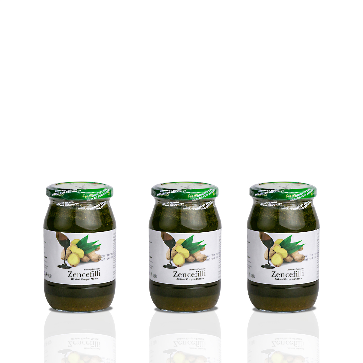Zencefilli Harnup Pekmezli Macun (3 adet-430 gr.)