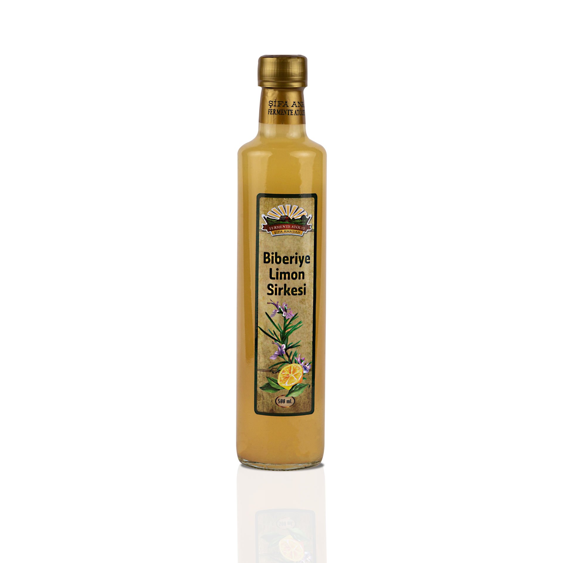 Biberiye & Limon Sirkesi 500 ml