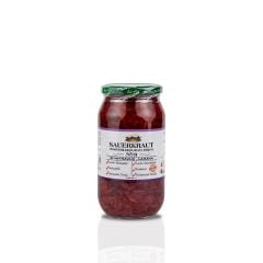 Sauerkraut (Sour Sauerkraut) No8 with Black Carrot (1000cc.)