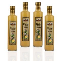 4 Adet Biberiye & Limon Sirkesi (4x500 ml)