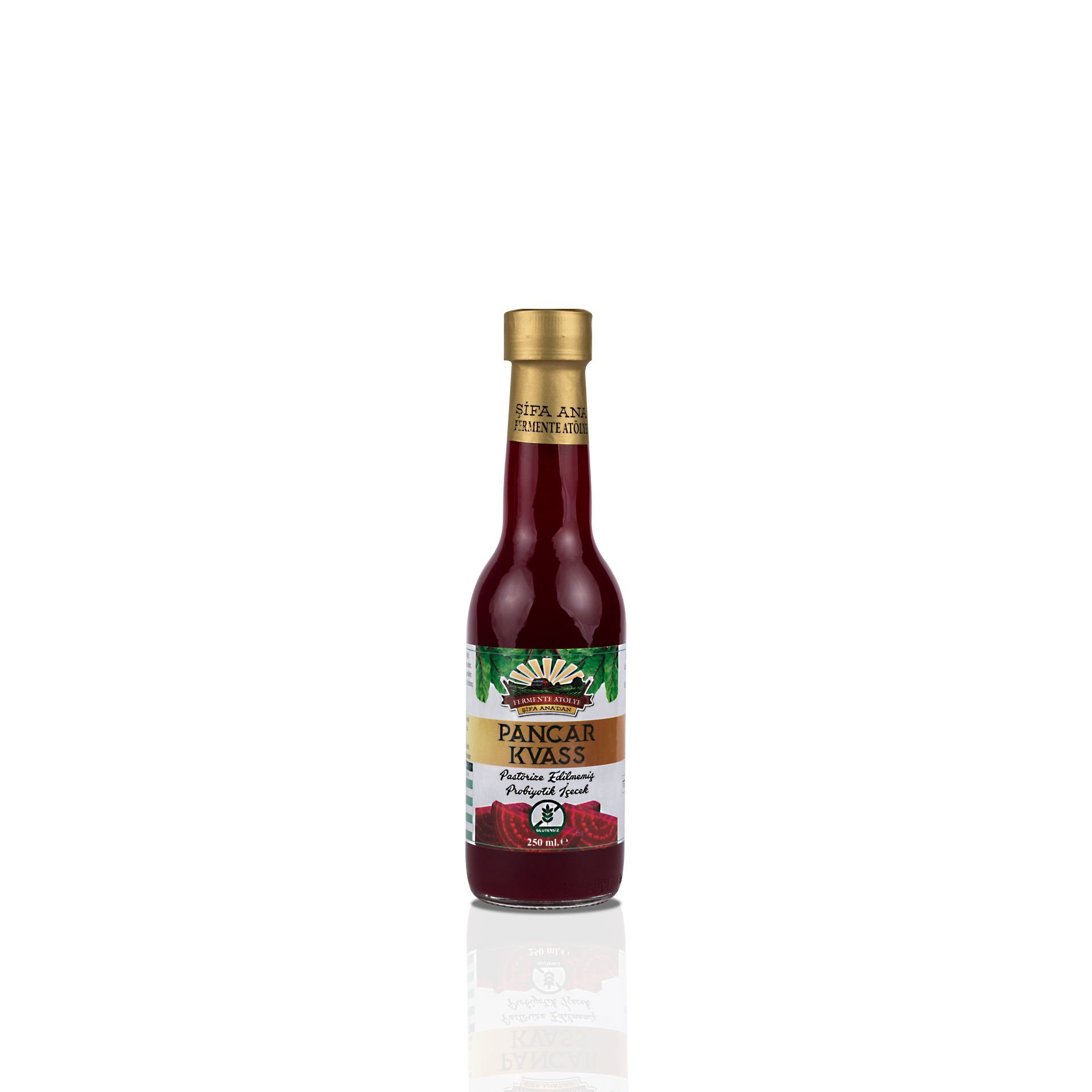 Pancar Kvass (250ml.) Cam Şişede