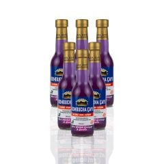 6 Adet Mavi Kelebek & Lavanta Kombucha (250ml.) Cam Şişede