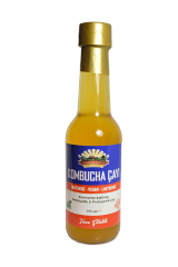 Taze Çilekli Kombucha (250ml.) Cam Şişede