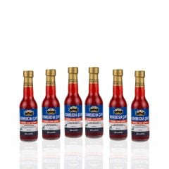 6 Adet Karadutlu Kombucha (250ml.) Cam Şişede