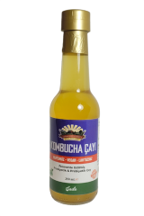 كومبوتشا سادة (250 مل) في زجاجة زجاجية