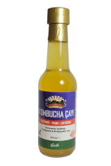 6 Adet Sade Kombucha (250ml.) Cam Şişede