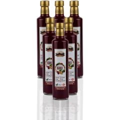 6 Adet Pancar Kanji (500ml.) Cam Şişede