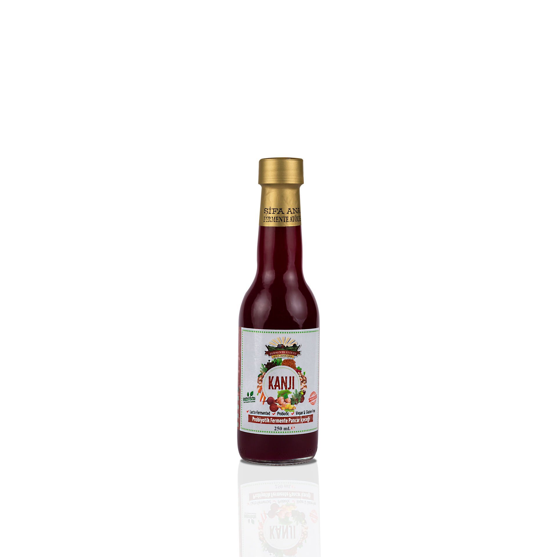 Pancar Kanji (250ml.) Cam Şişede