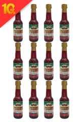 12 Adet Zencefilli Pancar Kvass (250ml.) Cam Şişede