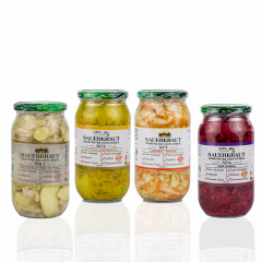 4 Adet Probiyotik Sauerkraut Turşu Çeşitleri (1000CC) No.2