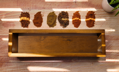 Wooden Spice Stand