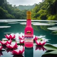 Ejder Meyveli & Vanilyalı Kombucha (250ml.) Cam Şişede