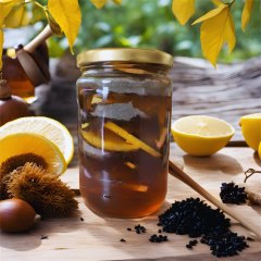 Black Cumin Oxymel (Chestnut Honey)
