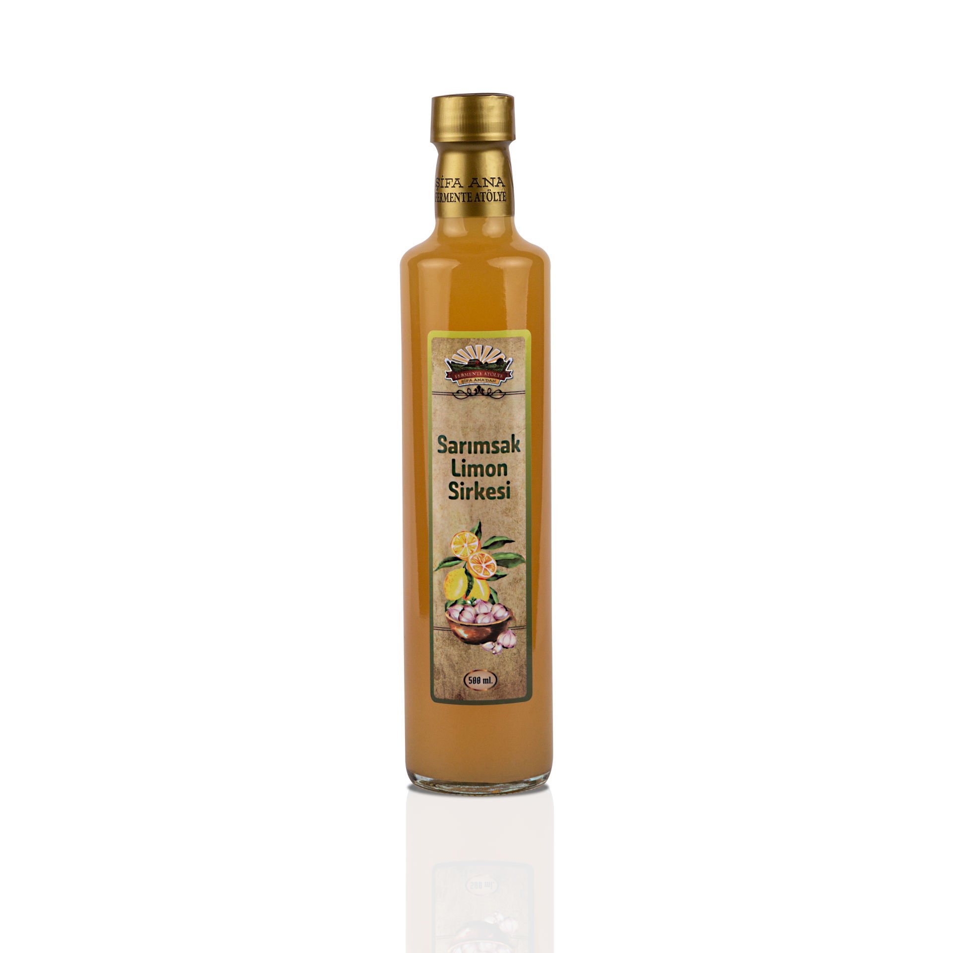 Sarımsak Limon Sirkesi (500ml.)