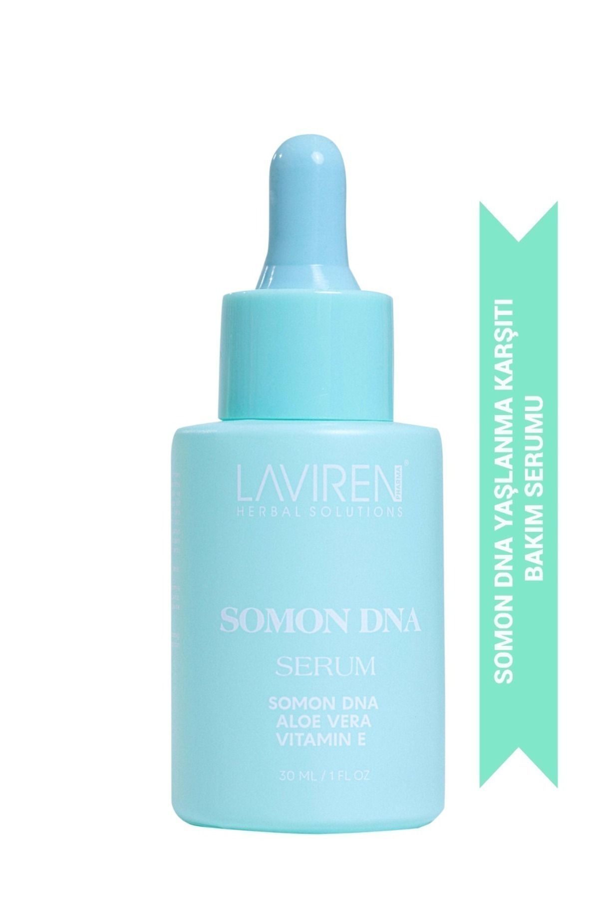 Somon Dna Yaşlanma Karşıtı & Nemlendirici Serum Vitamin E Ve Aloe Vera Özü 30 ml