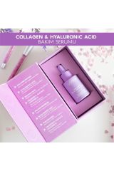 Yaşlanma Karşıtı Kolajen & Hyaluronic Acid Cilt Bakım Serumu 30 ml
