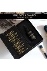 Cilt Yenileyici Ve Onarıcı Bakım Serumu Altın Tozu & Odun Kömürü & Glycolic Acid 30 ml