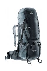 Deuter Aircontact 55 + 10 Sırt Çantası Black-Titan