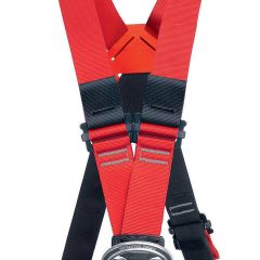 Tarzan Full Body Harness Black-Red