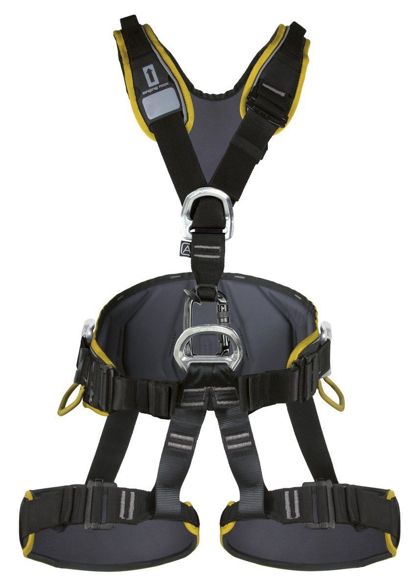 Expert 3D Standard Full Body Harness Endüstriyel Black-Yellow