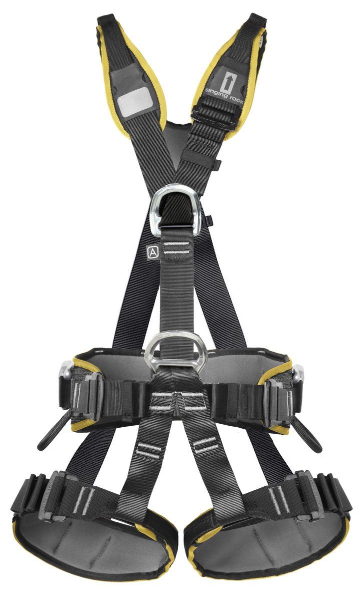 Profi Worker Standard III Full Body Harness Endüstriyel Black-Yellow