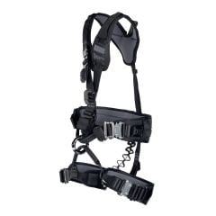 Tactic Master Tactical Full Body Harness Black