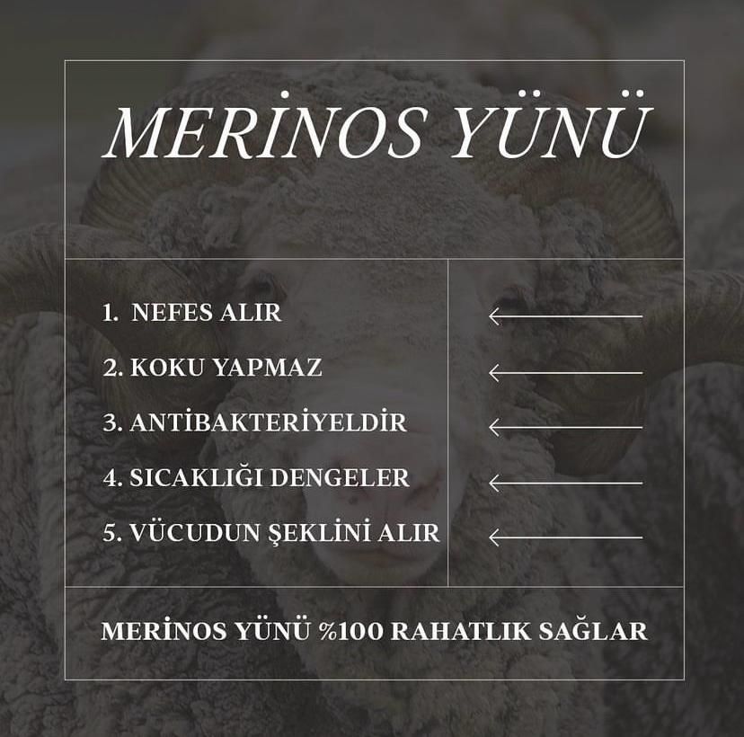 Woolona 100% Merinos Yün ASYA Krem 1/4 Fermuarlı Kazak